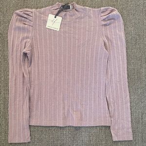 Dress Forum - Puff Shoulder Knit Top *BRAND NEW*